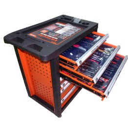 Set de Carrito Metalico con 496 Herramientas Victeche