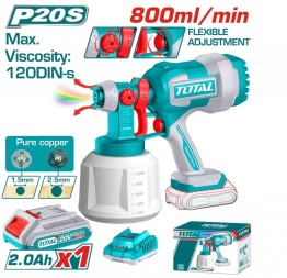 Pistola para pintar 800ml 20V TOTAL