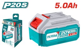 Batería de iones de litio TOTAL de 5,0 Ah  20 V