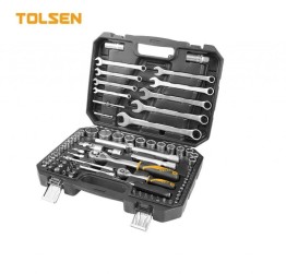 JUEGO DE HERRAMIENTAS TOLSEN  82PCS