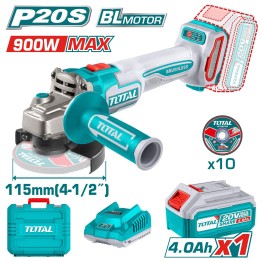 Amoladora Angular Motor Sin Carbon 20V 900W