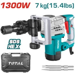 ROTOMARTILLO DEMOLEDOR 1300W SDS 7KG  TOTAL