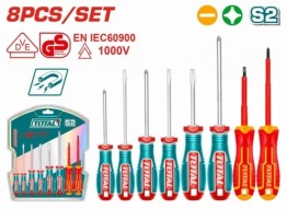 SET DE DESTORNILLADORES 8PCS TOTAL
