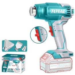 PISTOLA DE CALOR 20V 300/550C 100/200 L/MIN +ACC INDUSTRIAL TOTAL-