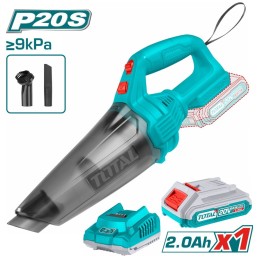 ASPIRADORA A BATERÍA 20V - BAT/CAR - TOTAL