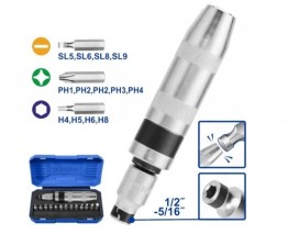 DESTORNILLADOR DE IMPACTO con kit 13PCS WADFOW