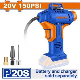 Inflador Compresor 20v P20s 150psi 10.5 Bar Wadfow SIN BAT
