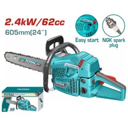 MOTOSIERRA A GASOLINA 2.4KW 62CC 60CM TOTAL