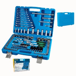 Set de Herramientas SH con 120 pcs CR-V 1/2 ,3/8 y 1/4