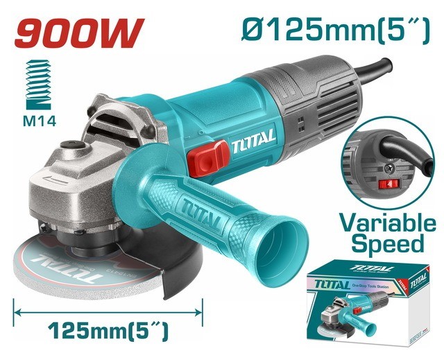 AMOLADORA ANGULAR 900W 125MM TOTAL