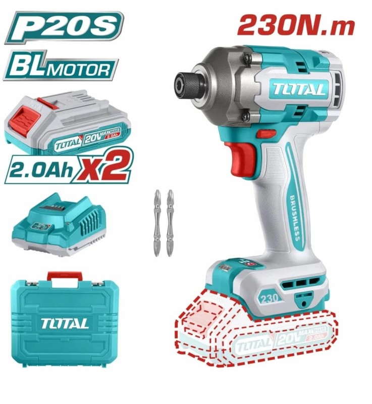 ATORNILLADOR DE IMPACTO 1/4 20V
