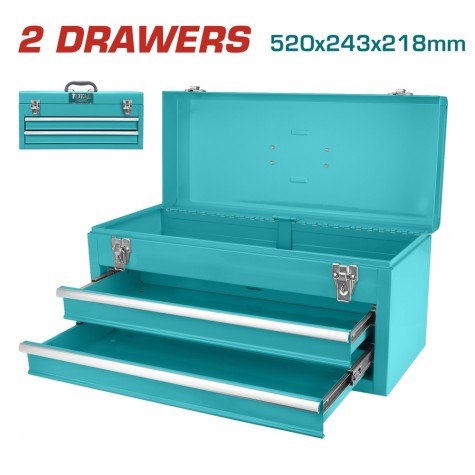 Caja Organizadora Porta Herramienta Metalica Total