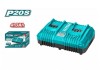 Thumbnail CARGADOR DE BATERÍA DOS PUERTOS 20V4A - TOTAL0