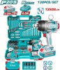 COMBO LLAVE DE IMPACTO 1350NM 20V + HERRAMIENTAS (138PCS ) 2 BAT TOTAL