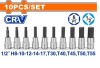 Thumbnail SET DE PUNTAS DE TORX 1/2 10PCS  wadfow0